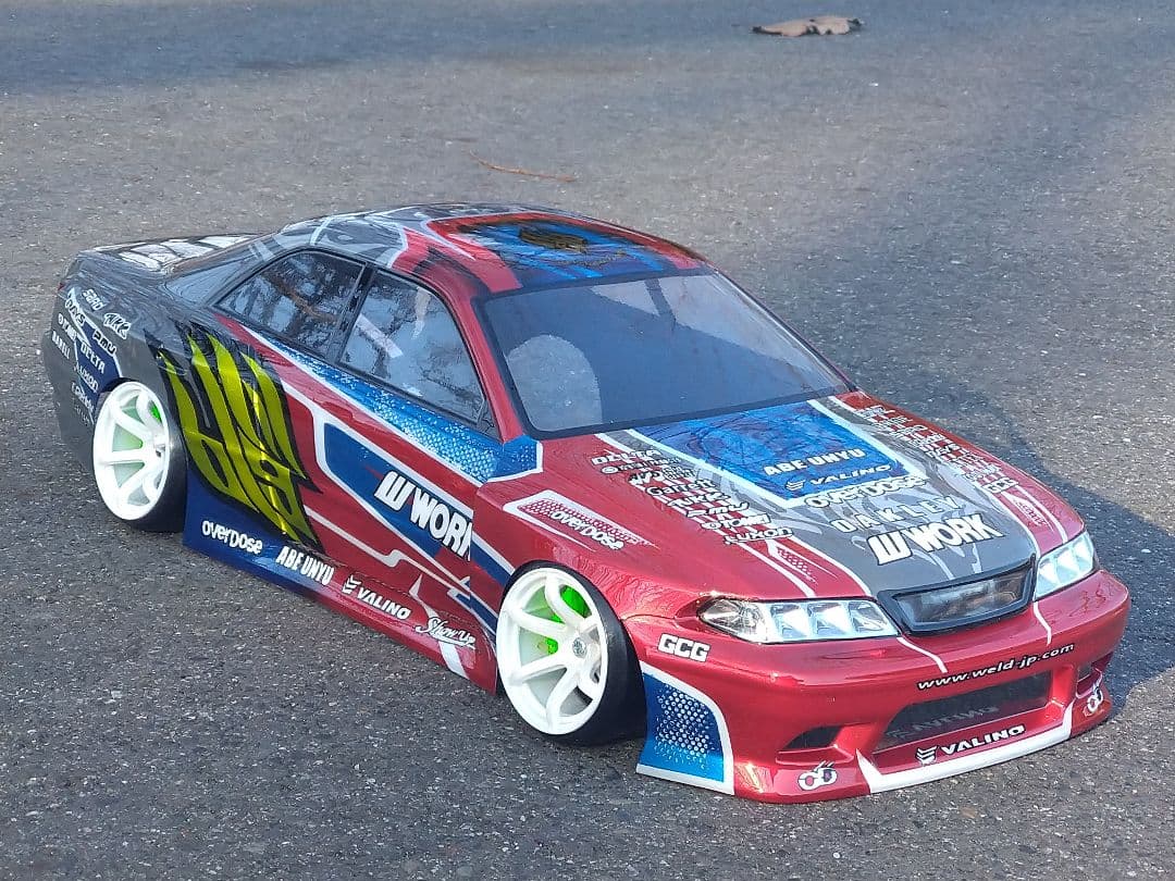 オーバードーズ　JZX100　マークⅡ　Weld仕様　新品ラジコンボディ