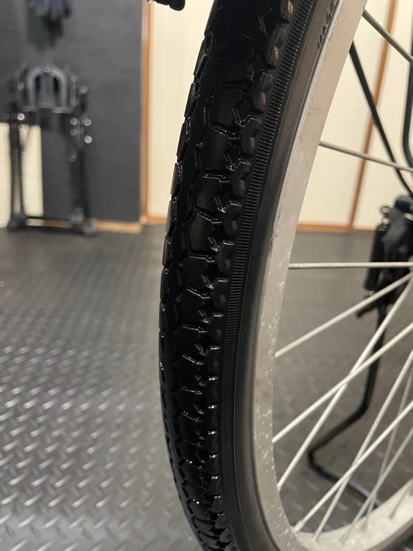 京都引き取り【整備済み】26インチ変速なしオレンジ