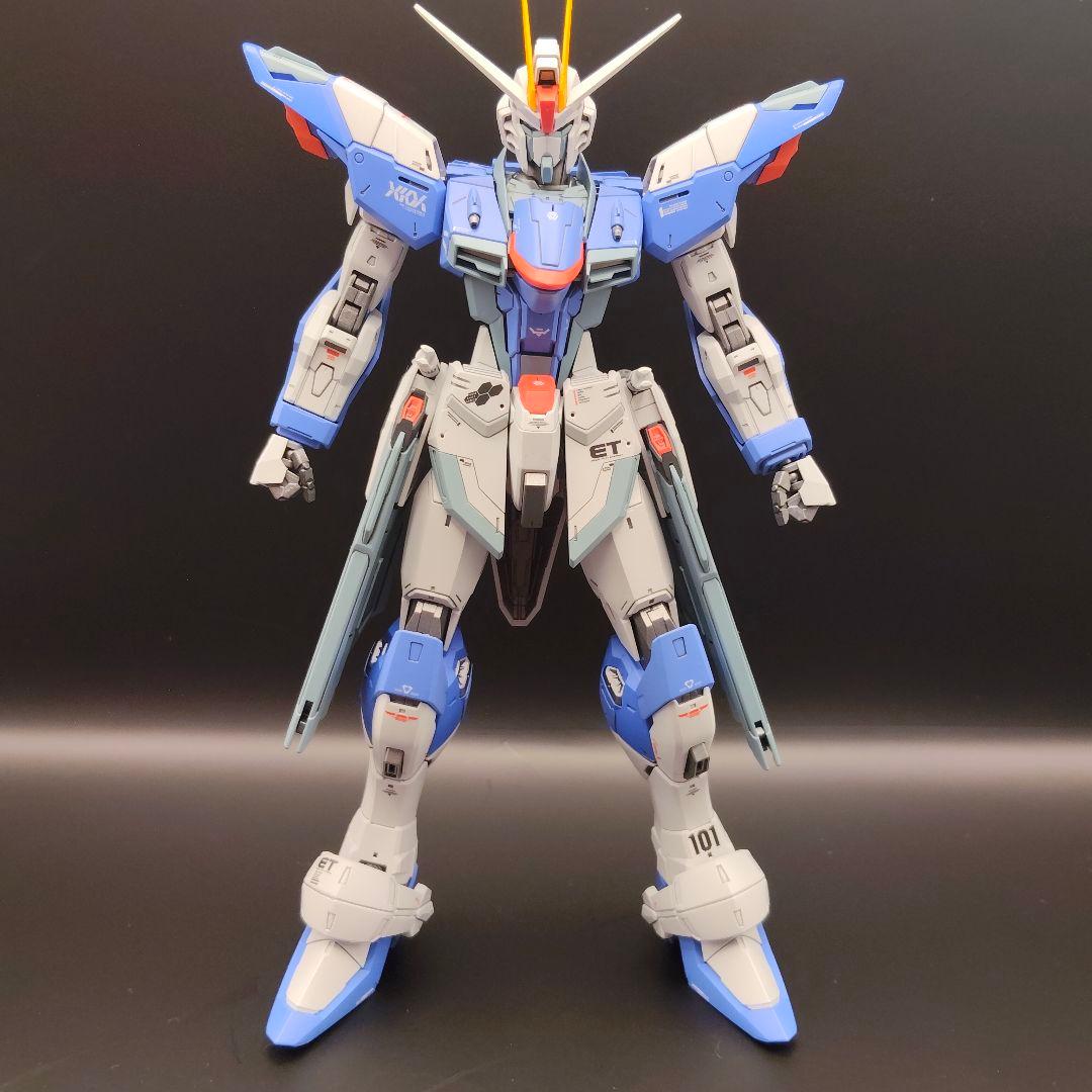 MG1/100 フリーダムガンダムver.2.0塗装（ライジング風改造）