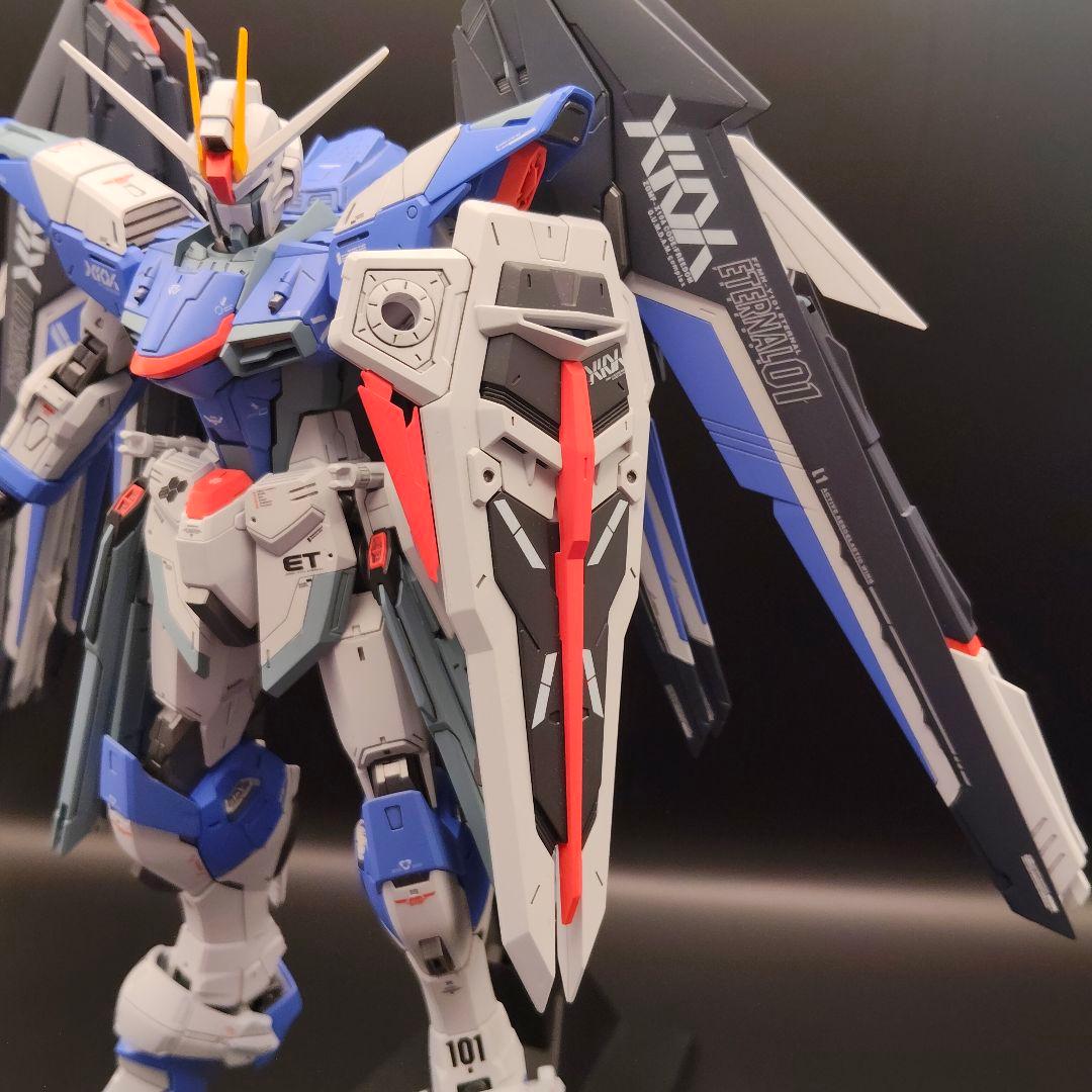 MG1/100 フリーダムガンダムver.2.0塗装（ライジング風改造）