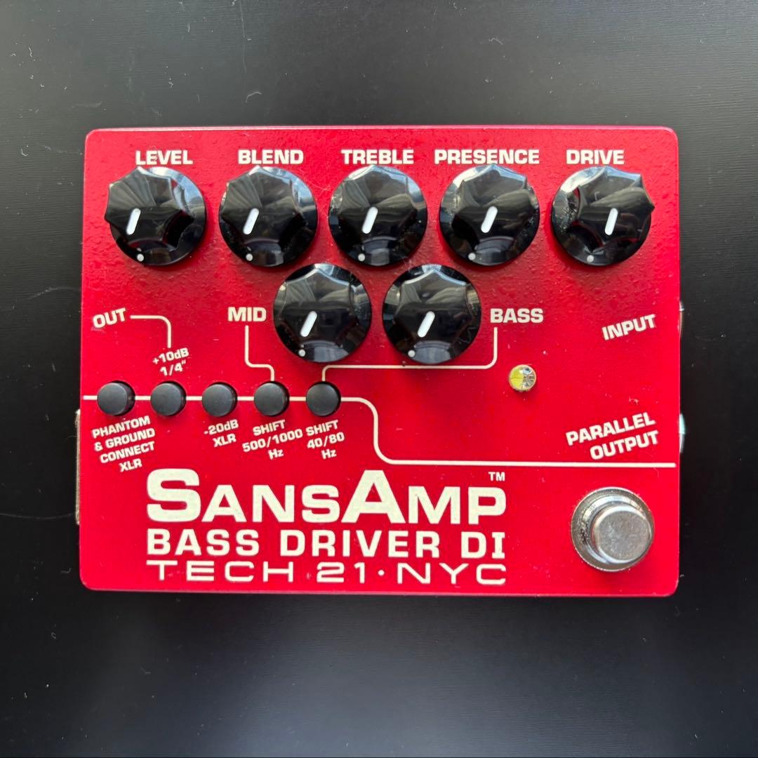 こつぶ　 TECH21 SANSAMP BASS D DI V2