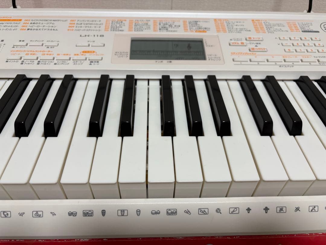 カシオ 61鍵盤 光ナビゲーションキーボード LK-118