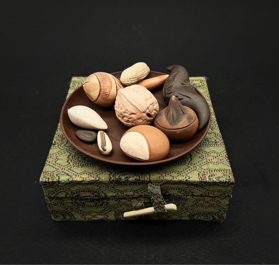 中国美術 古玩 中国宜興 紫砂 茶道具 箱付き