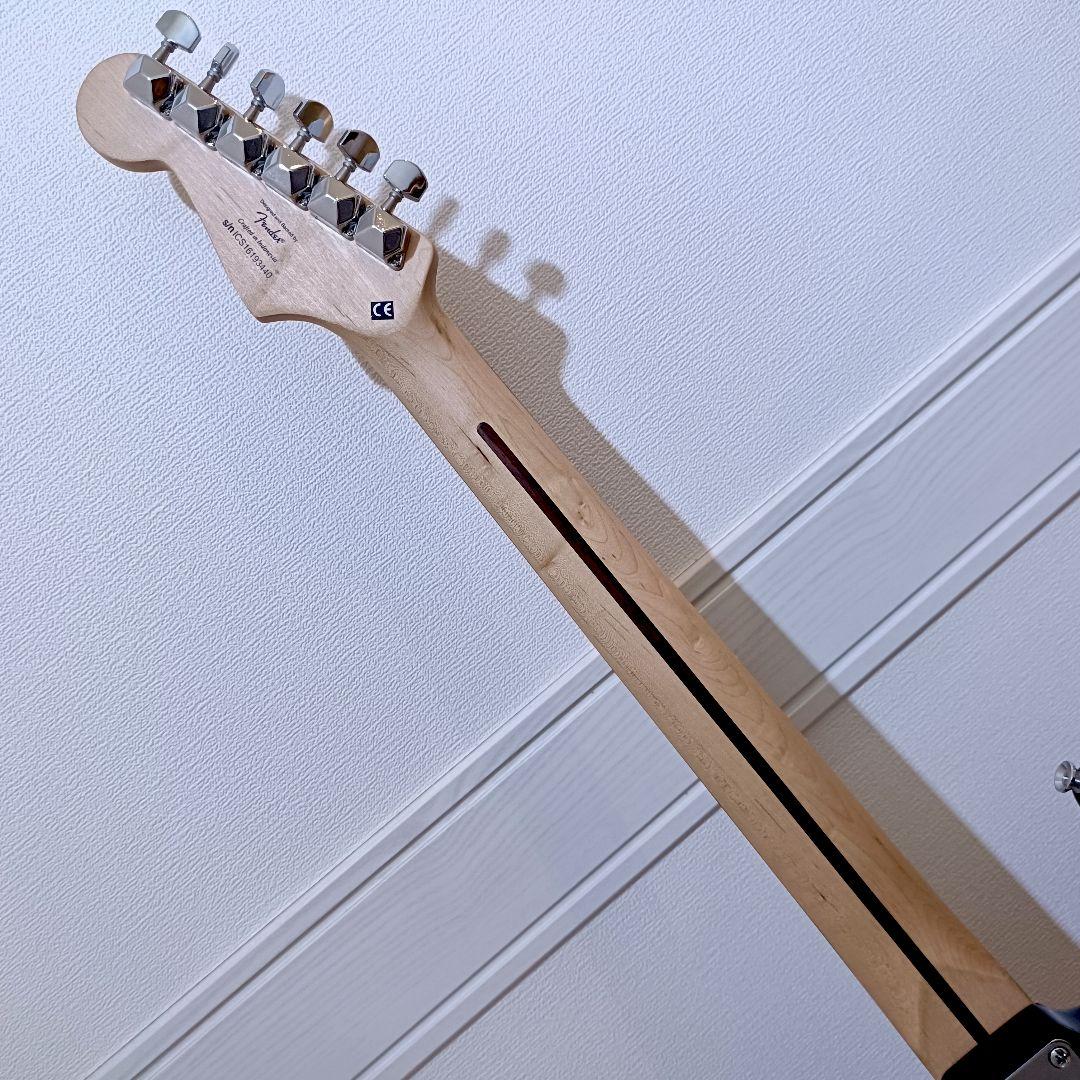 Squier エレキギター ストラトキャスター ブラック 【メンテ済】