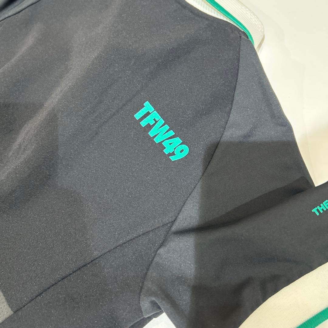 新品❤️TFW49 ブラックポロシャツ レディース