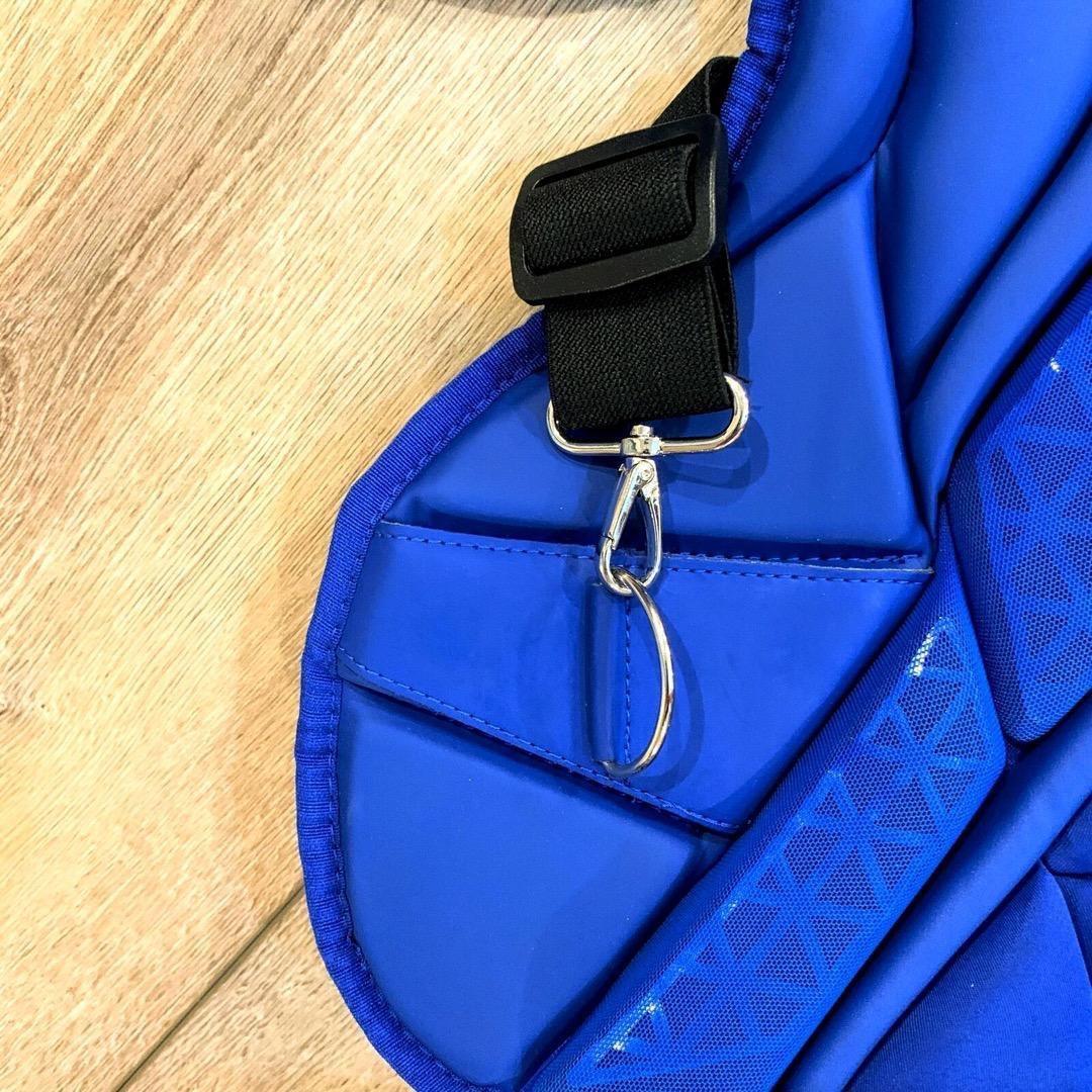 最高級★USA限定発売★アディダス★Proキャッチャープロテクター☆青