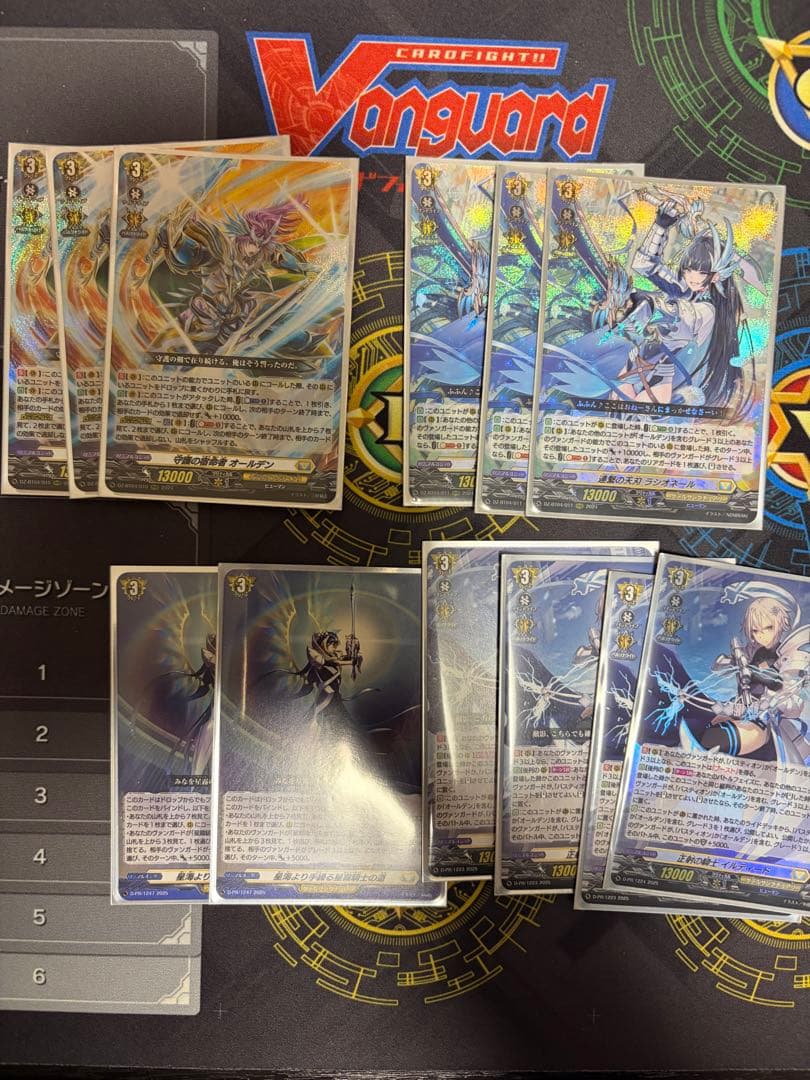 ヴァンガード オールデン　デッキ　汎用多数、調整パーツあり