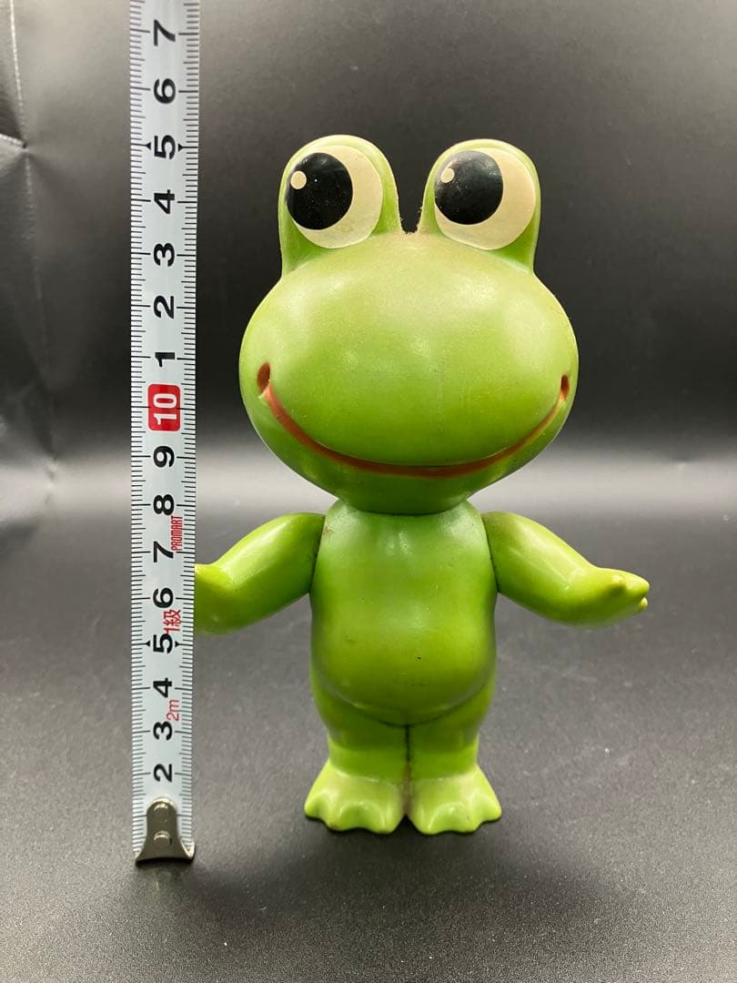 【昭和レトロ】コルゲンコーワ　コロちゃんソフビ3体セット　おまけケロちゃん付