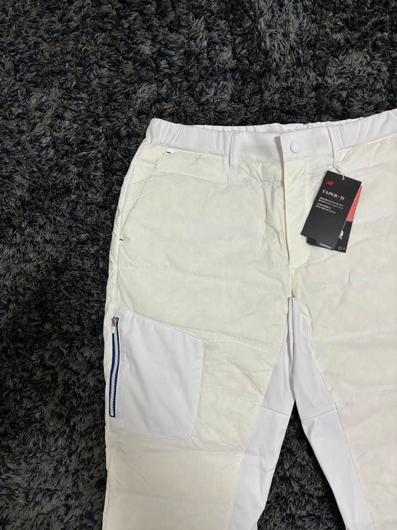new balance golf吸湿発熱 ライトダウン テーパードパンツ L
