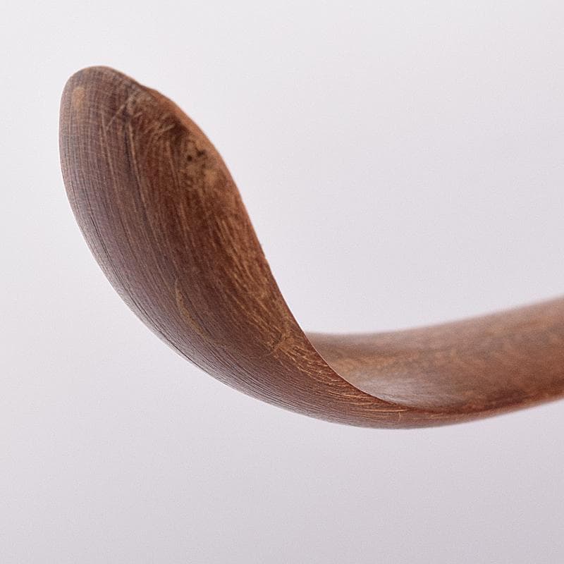 茶道具　梅茶杓　銘「仁怒」　表千家宗左（而妙斎）書付　共筒共箱　M　R7971