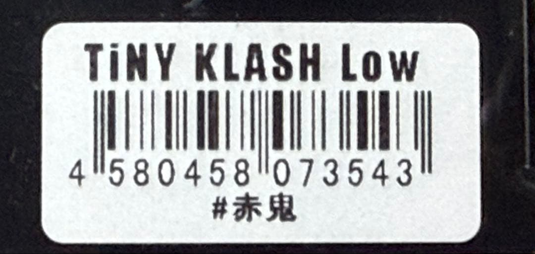 TiNY KLASH Low 赤鬼 タイニークラッシュ