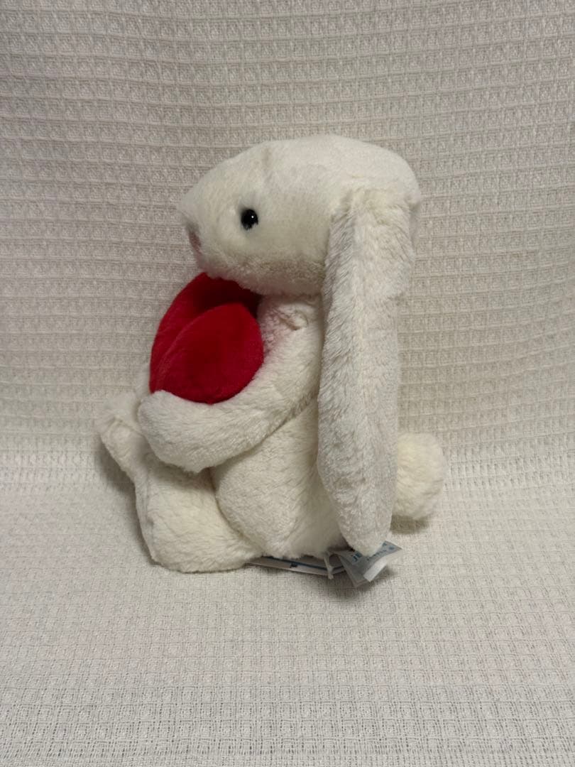  Red Love Heart Bunny ぬいぐるみ