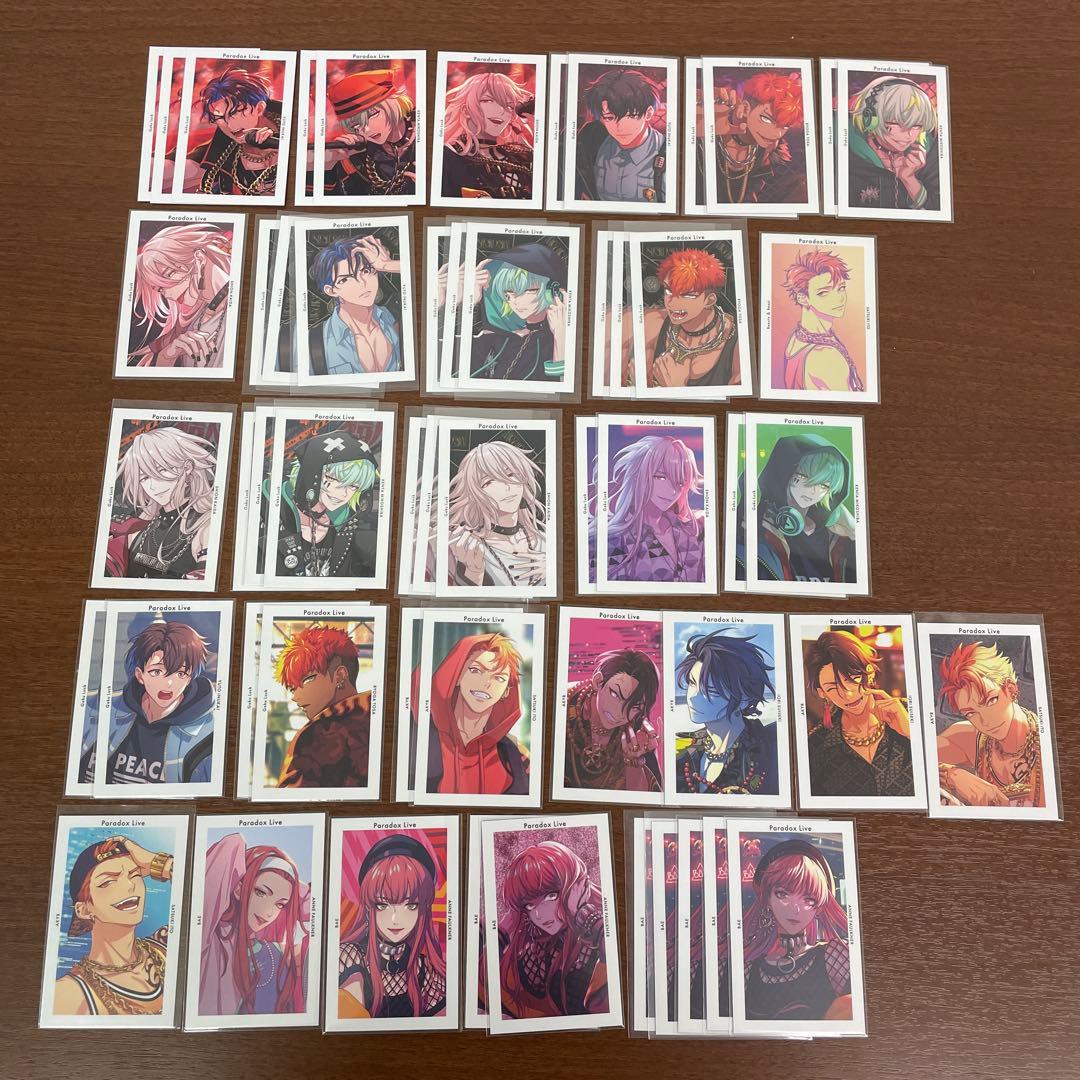 ❶Paradox Live 特典ステッカー Gプリ トレフォト まとめ売り
