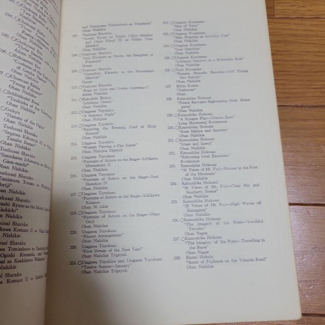 浮世絵名品展 HIRAKI COLLECTION 1964