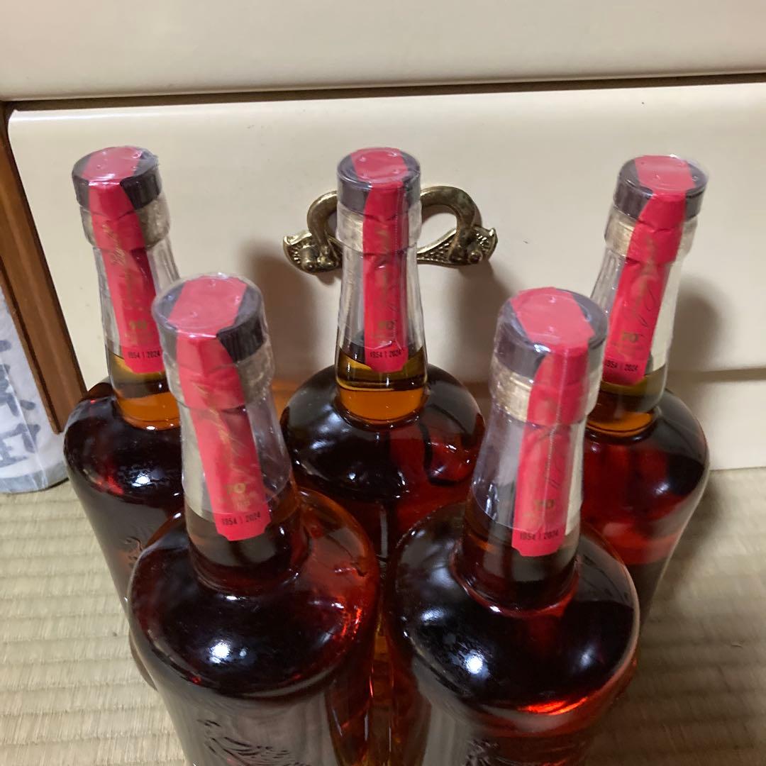 最終値下げ　ワイルドターキー8年　ジミーラッセル限定ボトル　5本