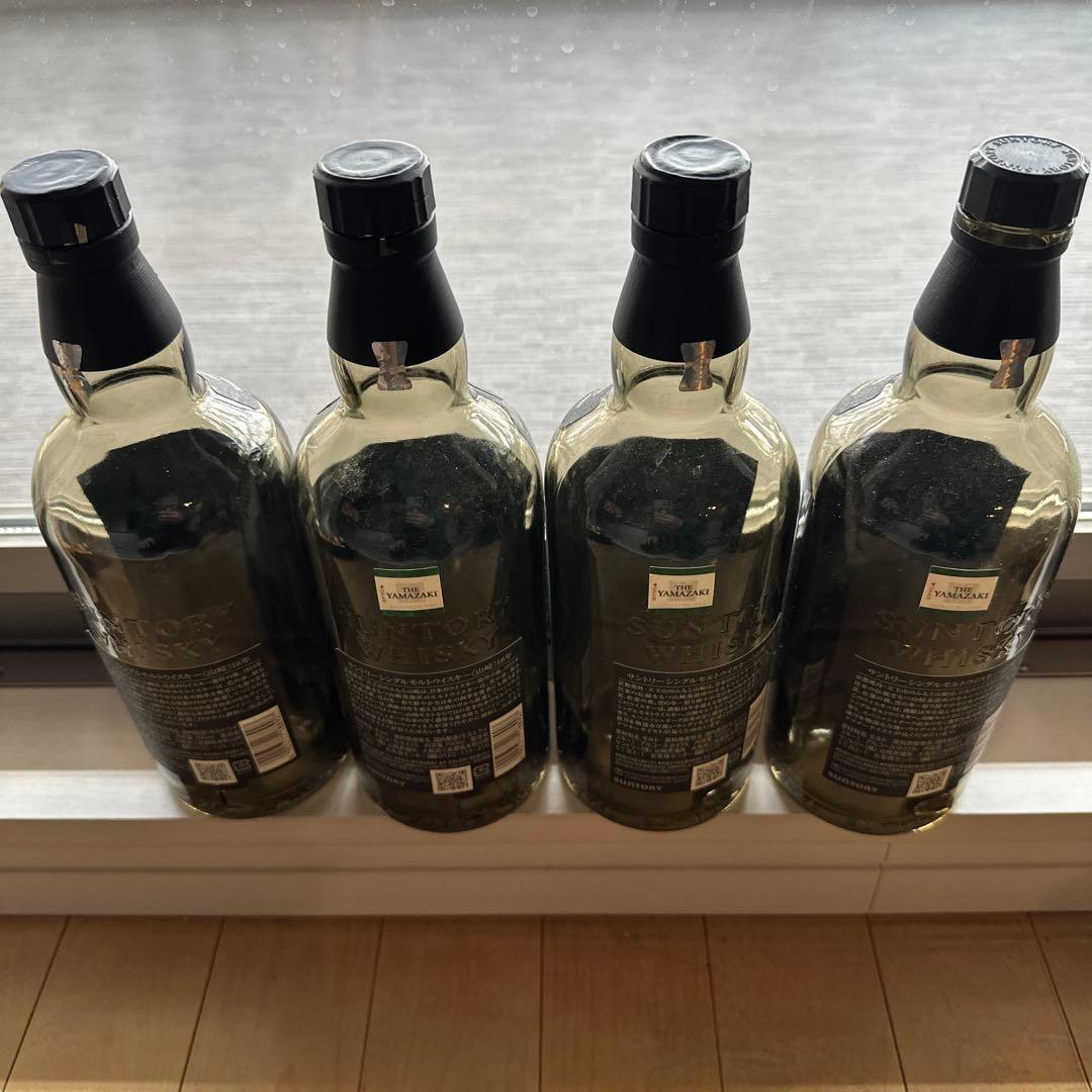 今だけ‼️価格そのまま❗️箱プレゼント　　　山崎18年　12本　空瓶