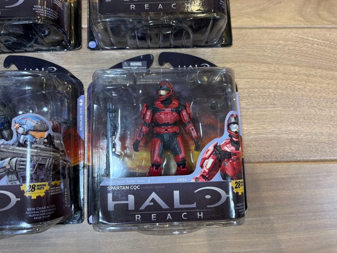 マクファーレントイズ HALO REACH シリーズ2 フィギュア4体セット