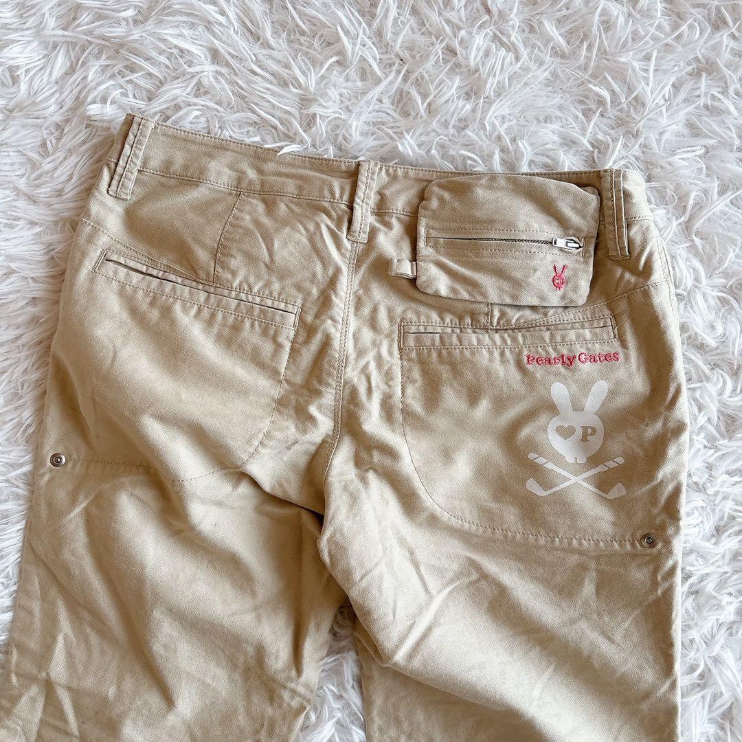 ✨美品【PEARLY GATES パーリーゲイツ】ゴルフウェア(0)ベージュ