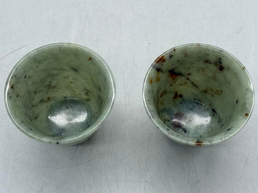 中国　砡製　香炉&小杯3点まとめ　送料込み251110