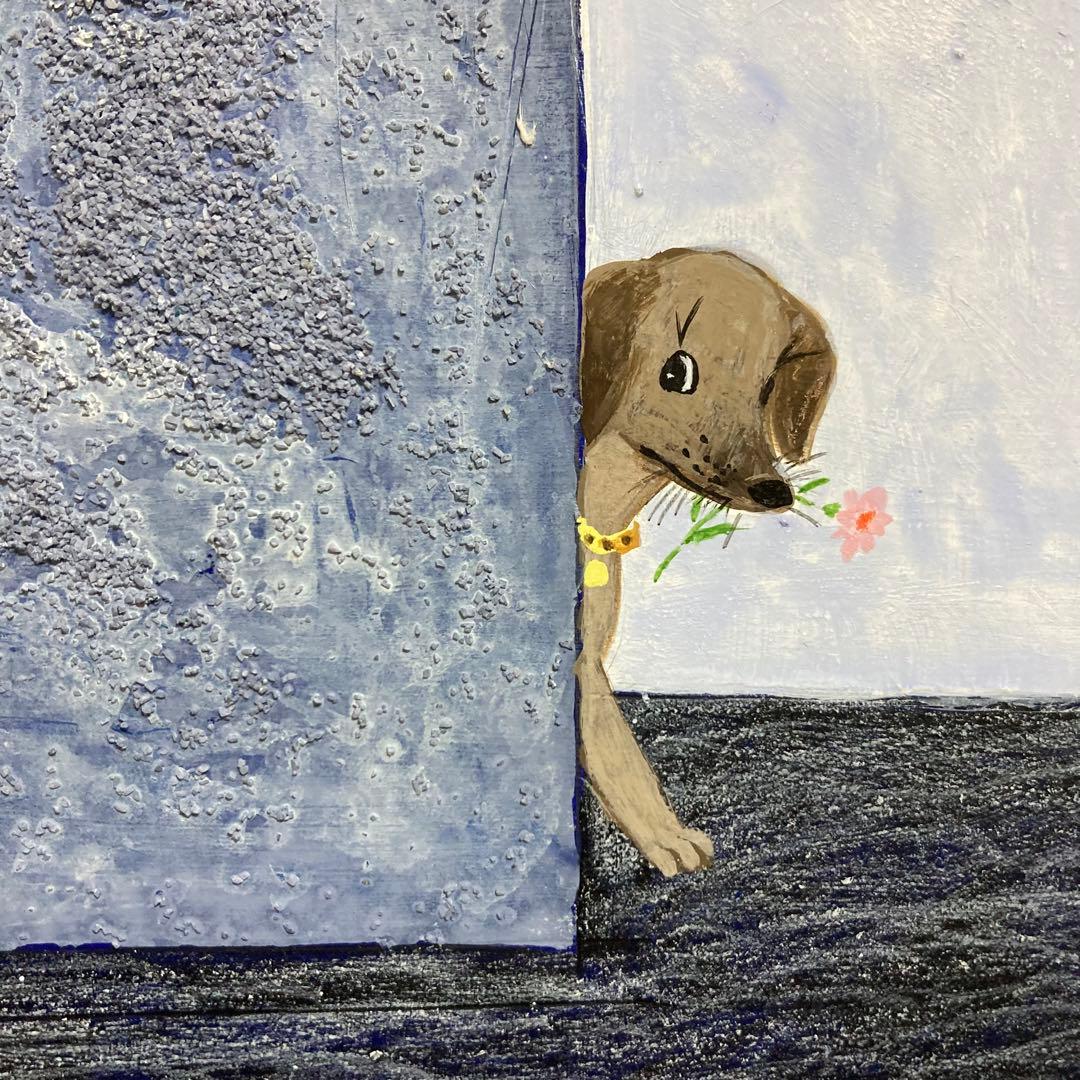 【真作】渡辺あきお 真筆原画 直筆サイン 裏書き有り 絵画 猫