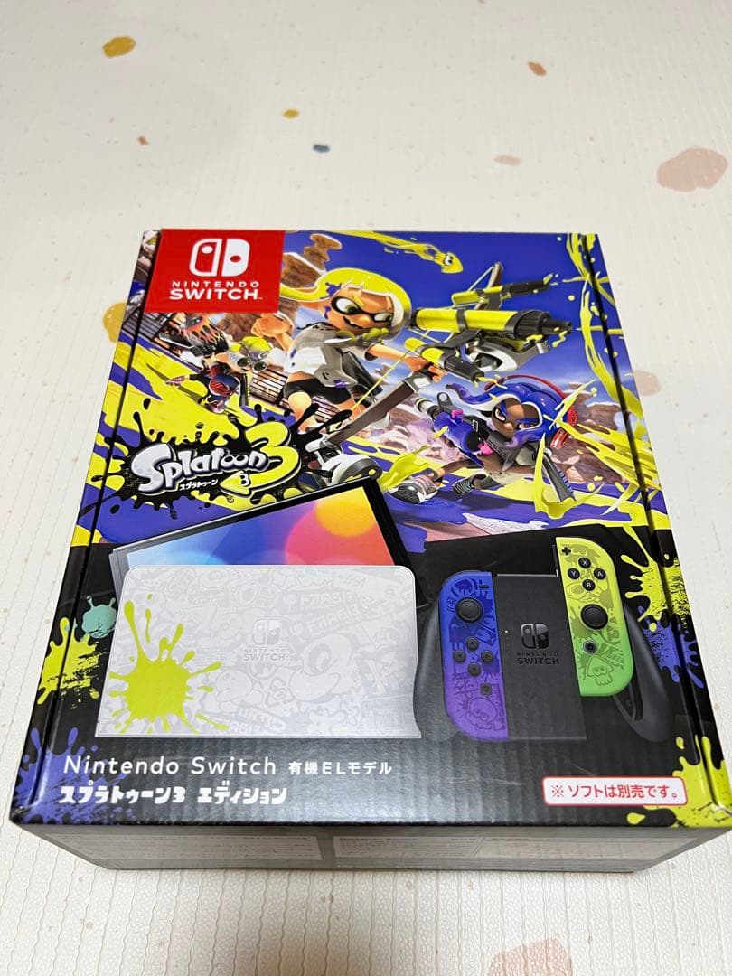 【美品】Nintendo Switch スプラトゥーン3エディション 有機EL
