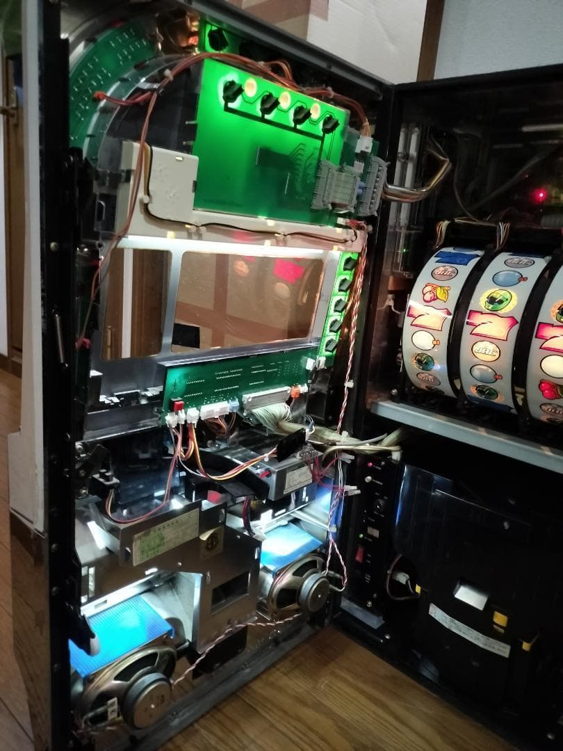 【パチスロ実機】オリンピア★レースクイーン【不要機付】４号機・レア・人気台