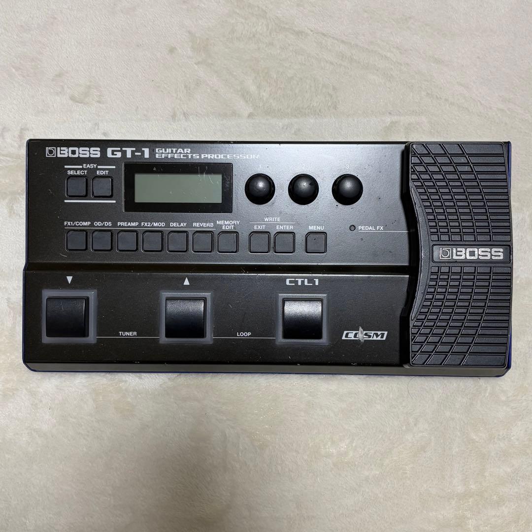 BOSS GT-1 ＋ 教科書 ギター マルチエフェクター アンプシミュレーター