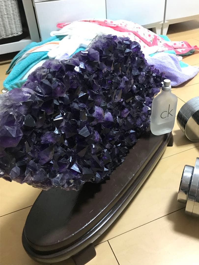 アメジストクラスター　ウルグアイ産アメジスト原石