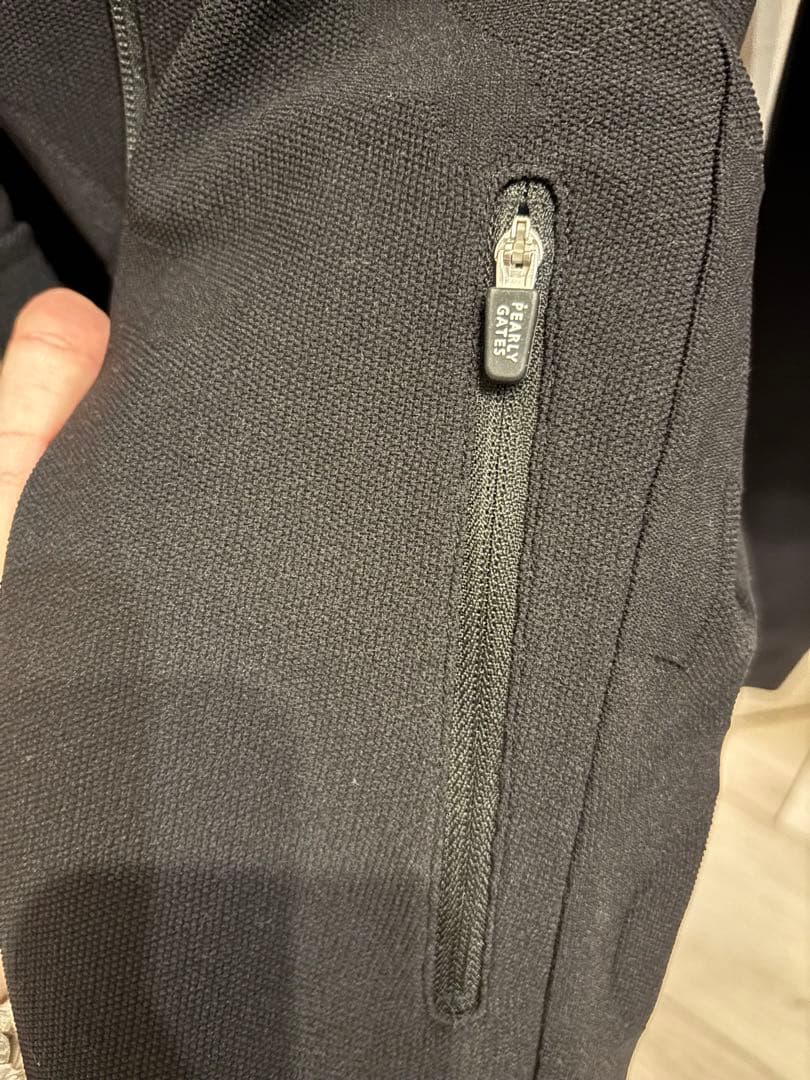 PEARLY GATES フルジップジャケット 黒　新品未使用