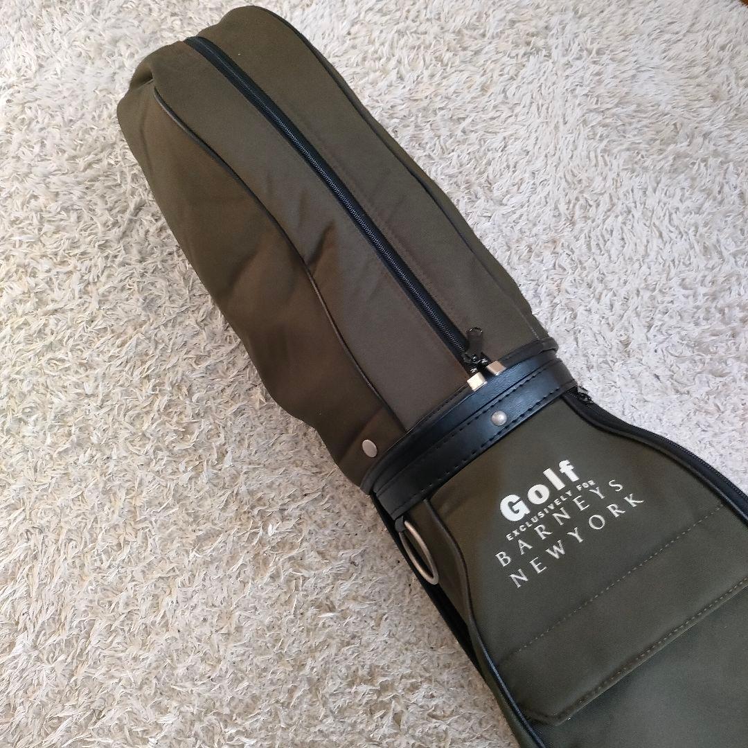 バーニーズニューヨーク キャディバッグ 6分割 カーキ シンプル