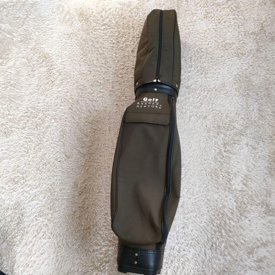 バーニーズニューヨーク キャディバッグ 6分割 カーキ シンプル