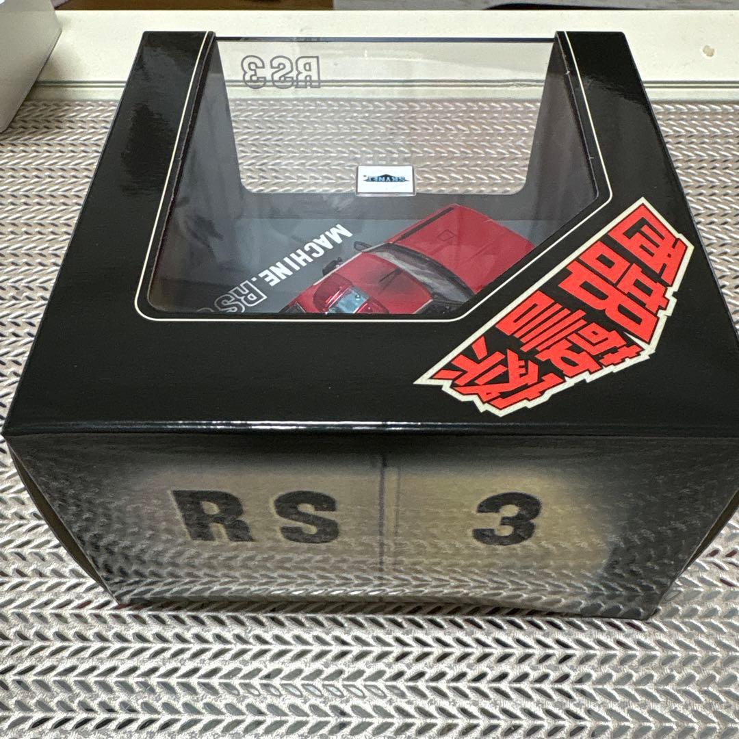 マシンXです！！西部警察　赤 ミニカー 透明ケース入り　3台セット