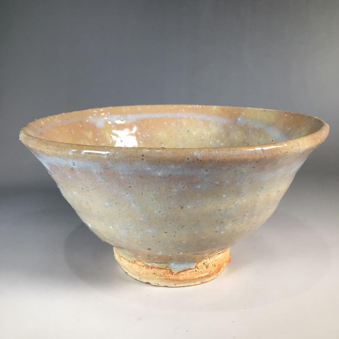 Ｎ３８５　茶碗　『萩焼』『泉流山　吉賀大眉造』　抹茶碗　共箱　茶道具