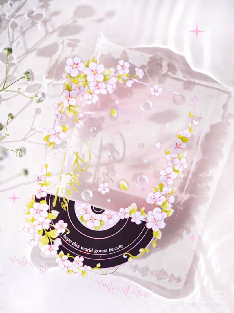 【8464】海外　マステ　5m巻売り　貝殻光マスキングテープ　CD