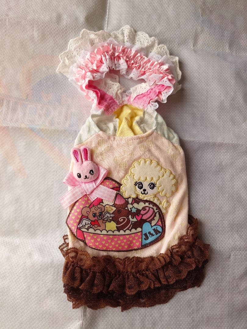 J＆Kanimals　限定ワンピース　ホワイトシュガーちゃんワンピース　廃盤品