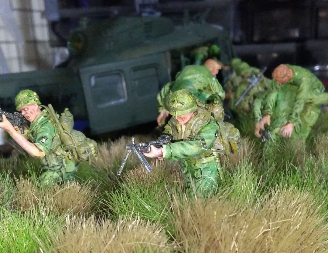 UH-1 ヘリコプター 1/35スケール 模型 ベトナム戦争