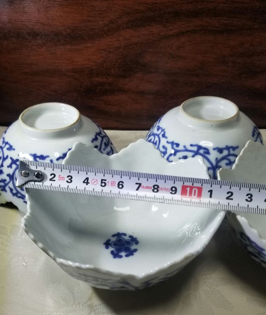 伊万里染め付けヴィンテージ小鉢5客です