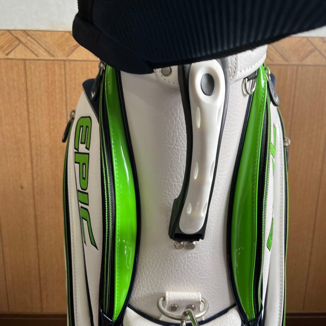 Callaway EPIC キャディバッグ ホワイト/グリーン