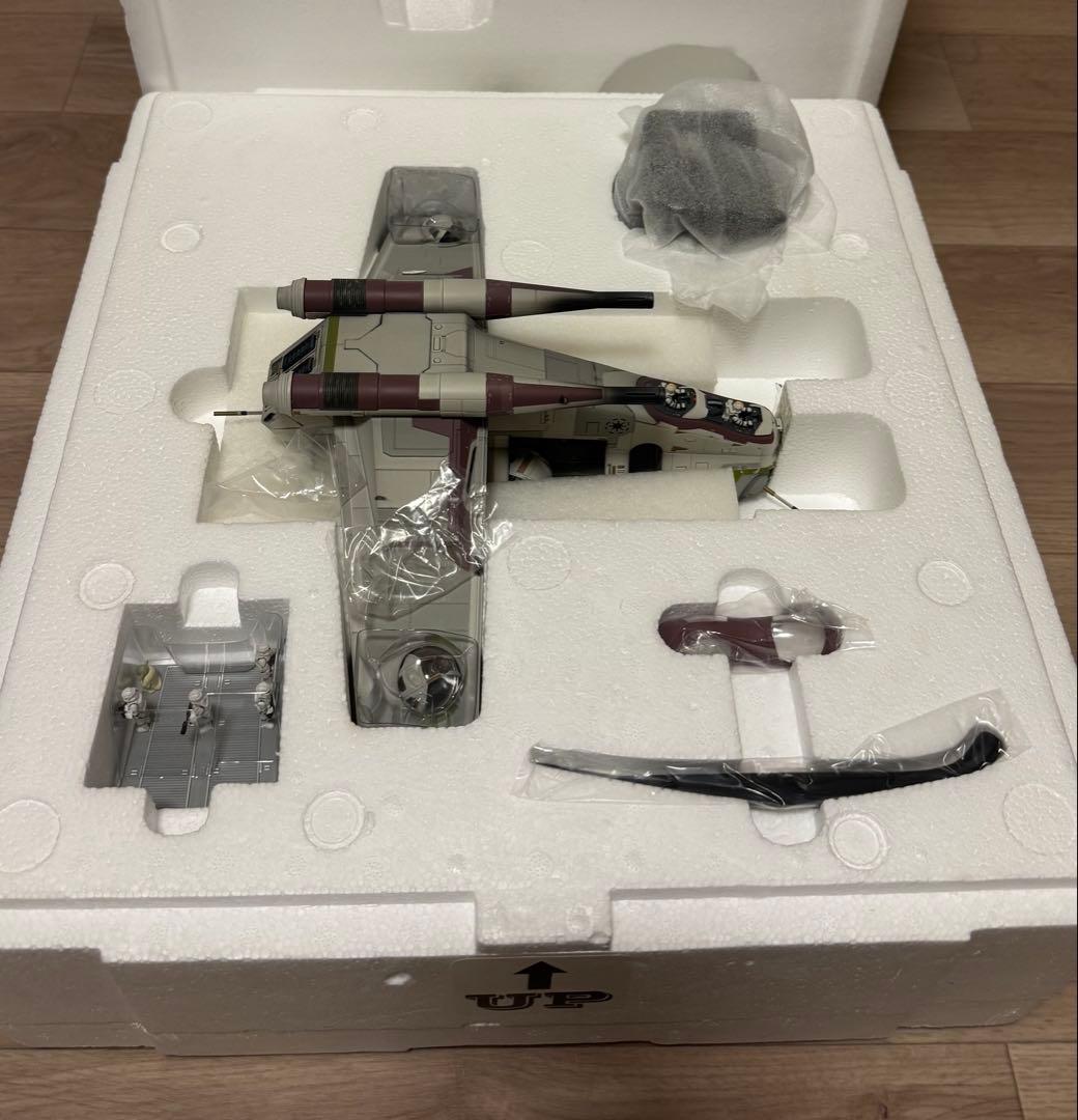 リパブリック・ガンシップ　スターウォーズ　CODE3ダイキャスト塗装済モデル