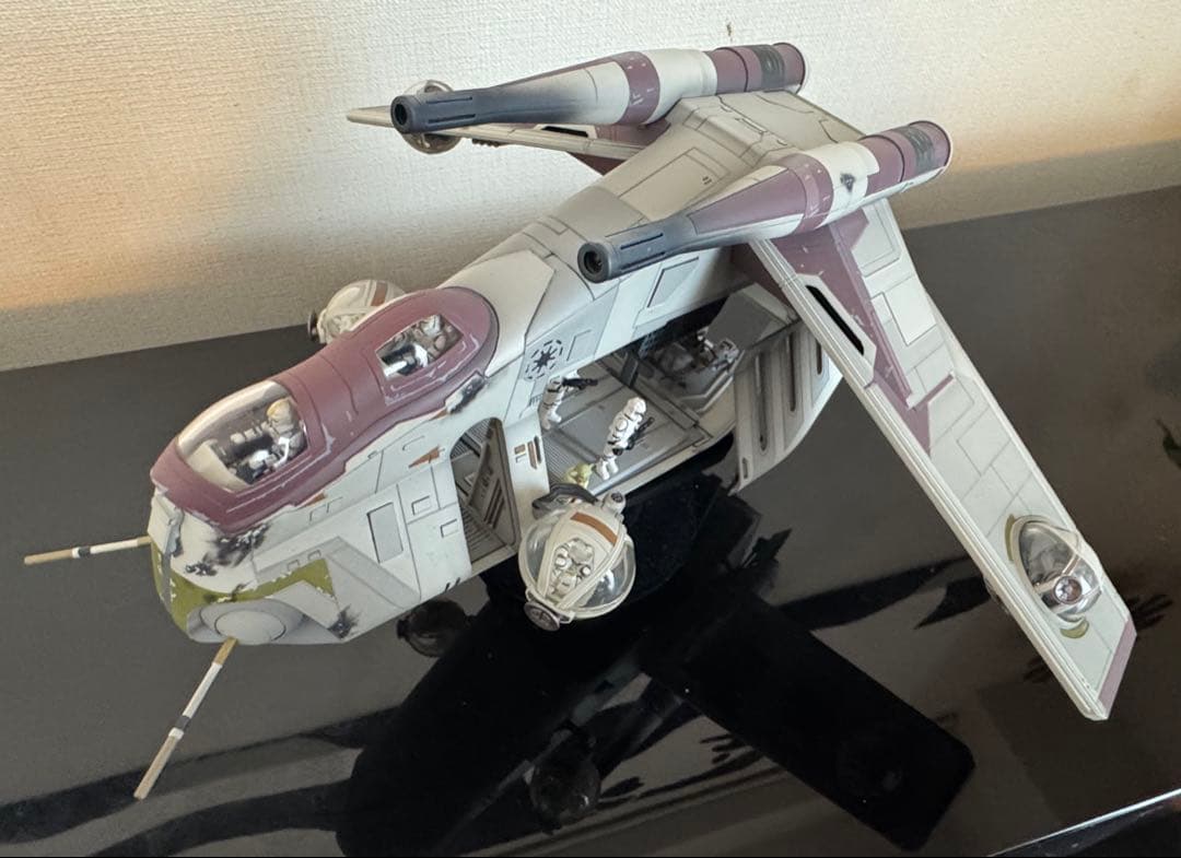 リパブリック・ガンシップ　スターウォーズ　CODE3ダイキャスト塗装済モデル