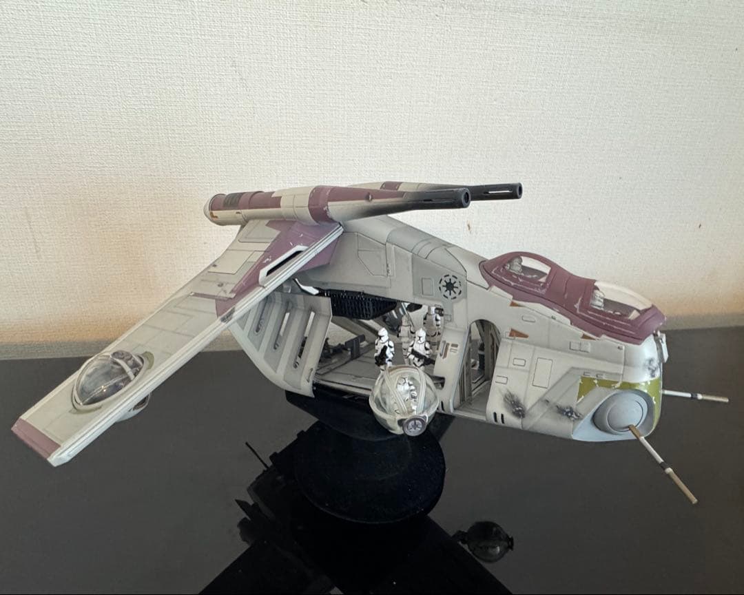 リパブリック・ガンシップ　スターウォーズ　CODE3ダイキャスト塗装済モデル