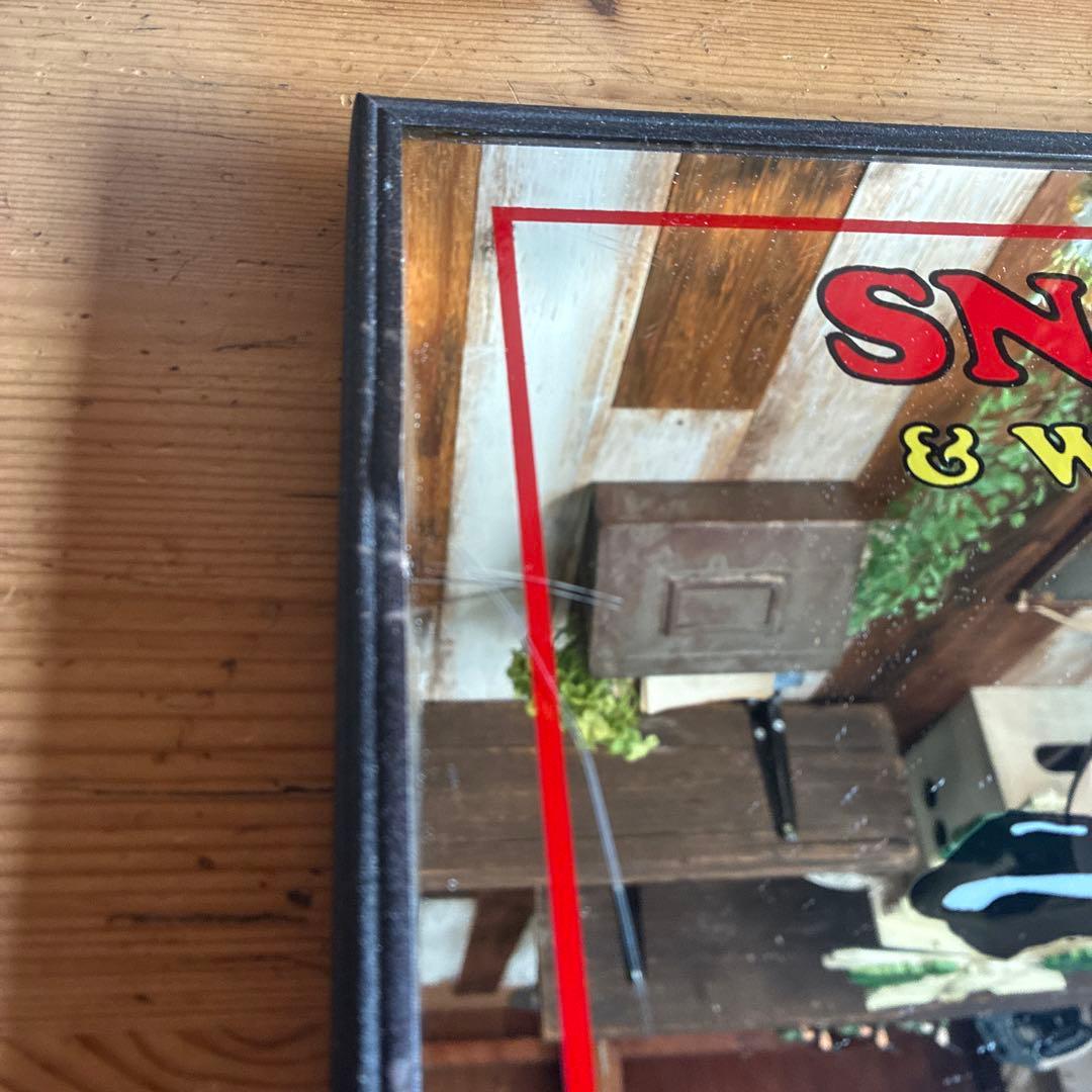 スヌーピー & ウッドストック ミラー　レトロ　ヴィンテージ