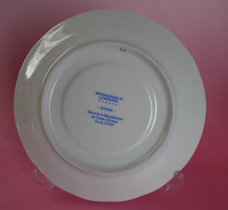 ベルナルド アルトワ　グリーン モーニング　カップ＆ソーサー　リモージュ2466