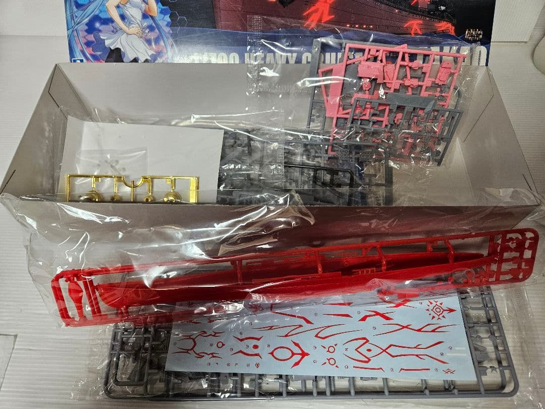 アオシマ 1／700 霧の艦隊 重巡洋艦タカオ 蒼き鋼のアルペジオ －アルス・…