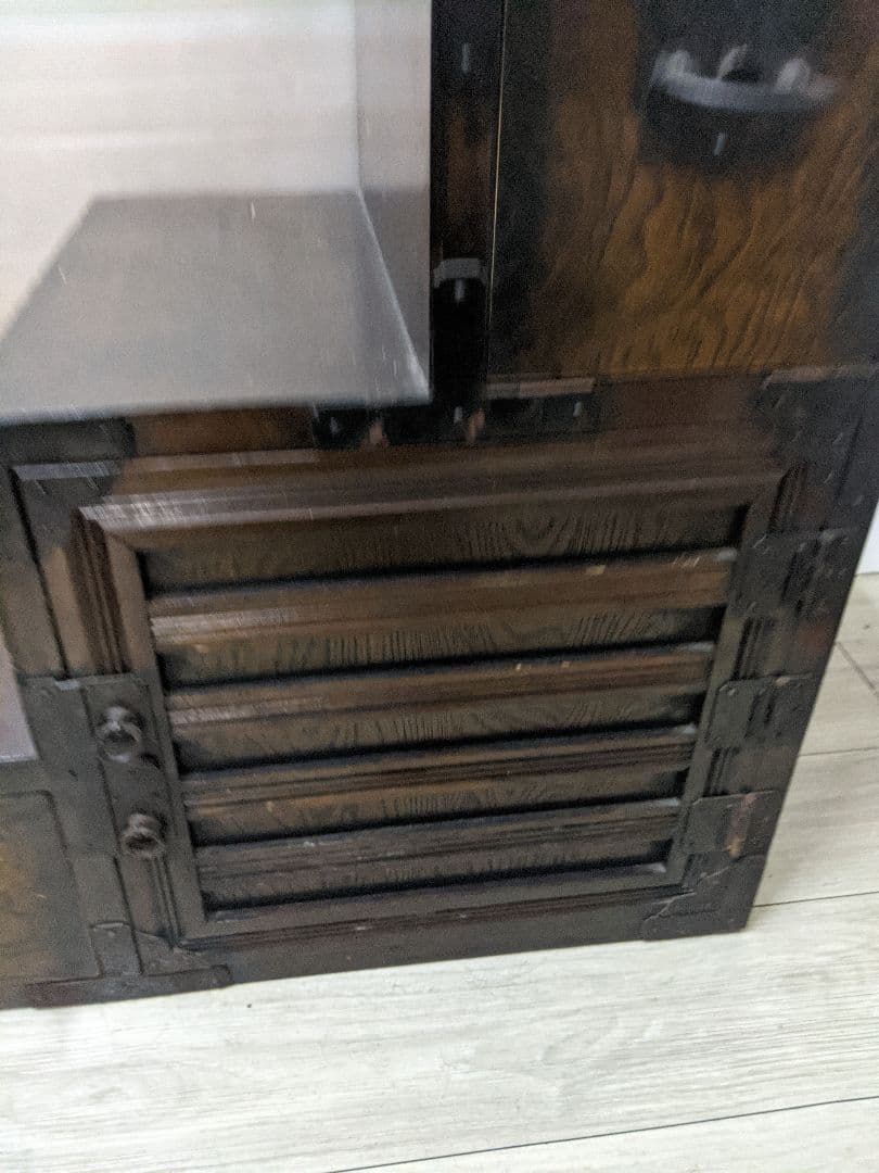 時代物　階段箪笥　和箪笥　両開き　　箪笥