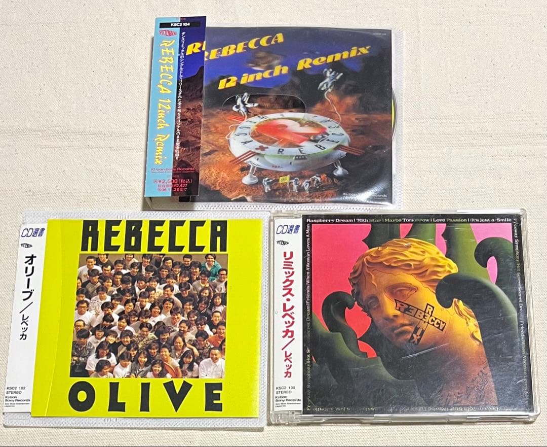 REBECCA 紙ジャケ CDアルバム 7タイトル 他計10枚