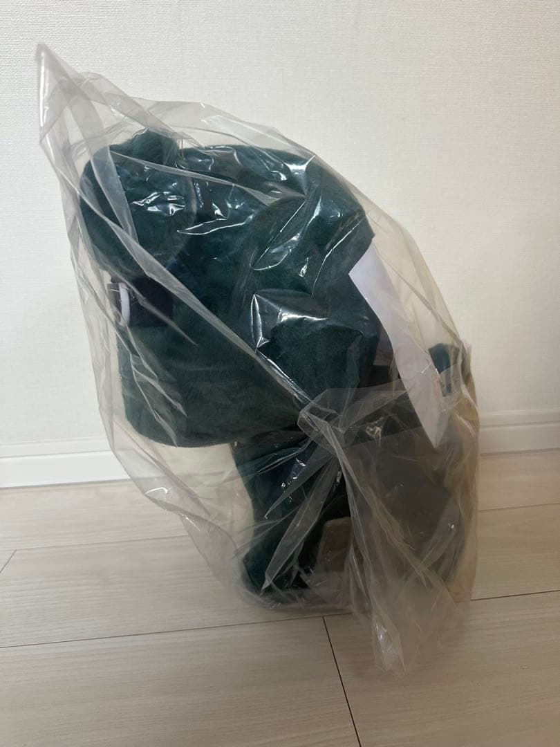 非売品　デリ丸　ぬいぐるみ　大　新品・未使用　箱付き　グリーン　三菱