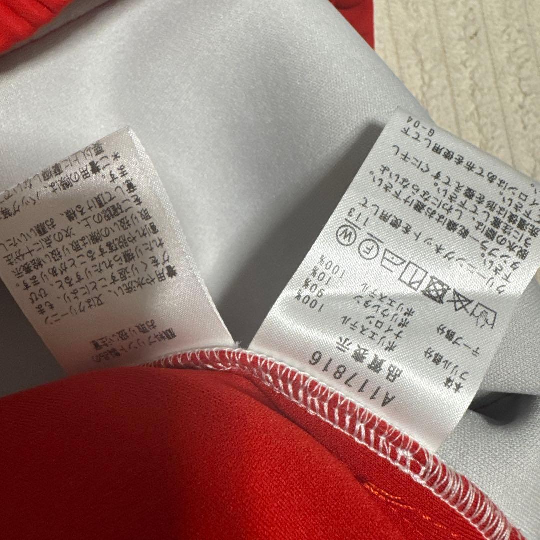 アルチビオ　レディース サイドリボンテープ　レッドパンツ 36