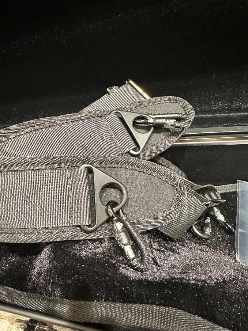 【カーボンマック】バイオリンケース CFV-2 スリム ワインレッド 中古