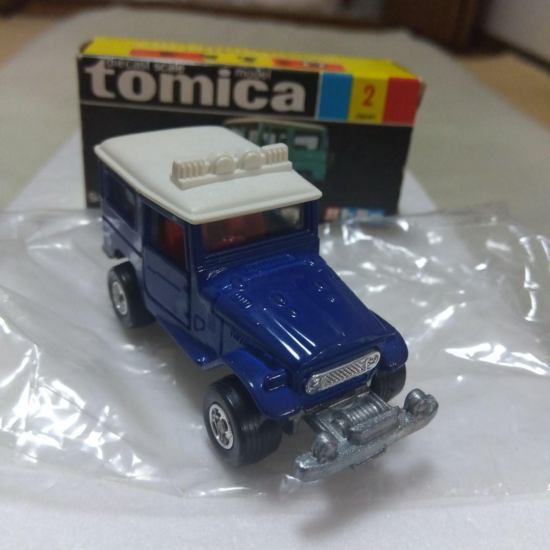 トミカ黒箱　トヨタ ランドクルーザー1/60　日本製　高島屋特注カラー　フタ３枚